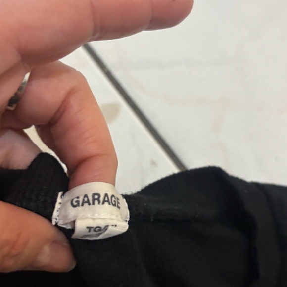 Garage t-shirt , zipper up the chest - Picture 2 of 3